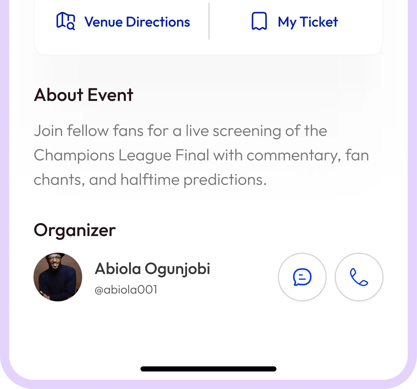 Events and Discovery